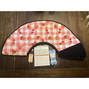 Ipetstation Pet Recovery E Collar Cone Large Cute Strawberry & Red Designs